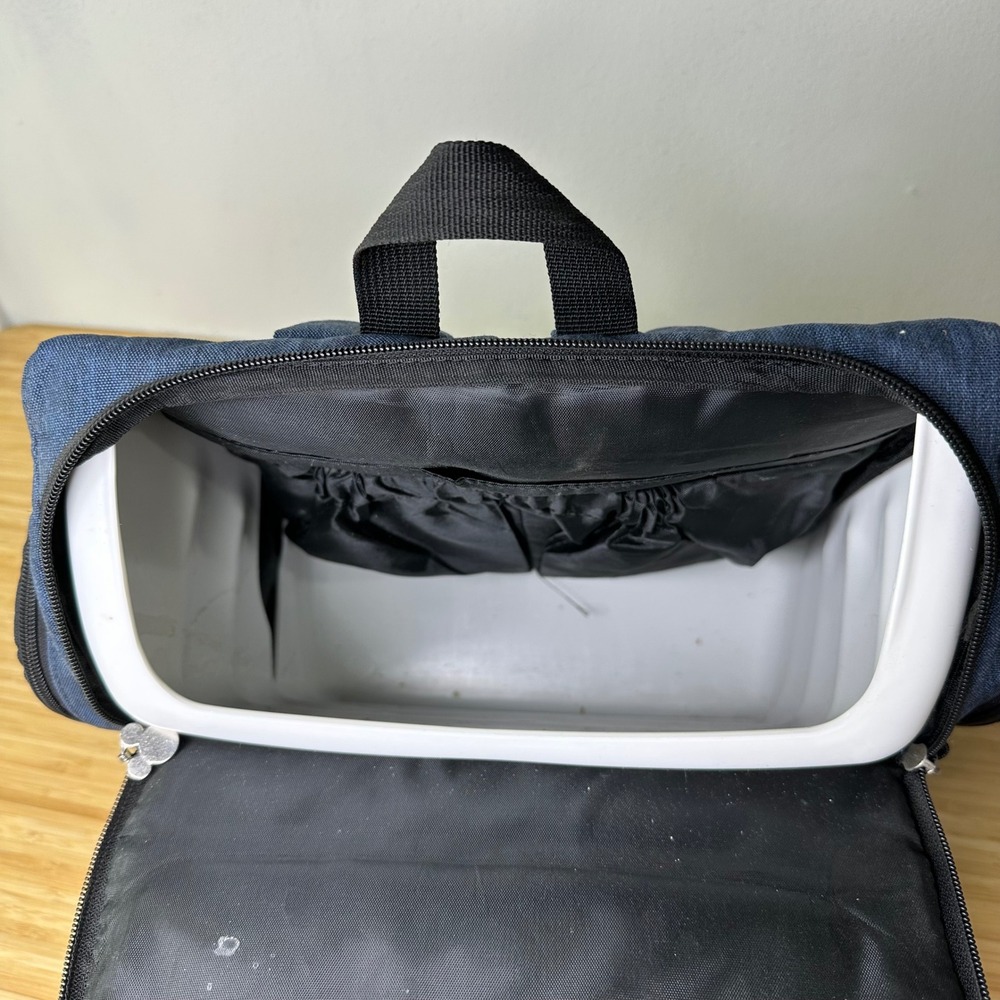 Disney Mickey Mouse 2 in 1 Diaper Bag Booster Seat Backpack Kids Travel‎ Bag - Picture 8 of 16